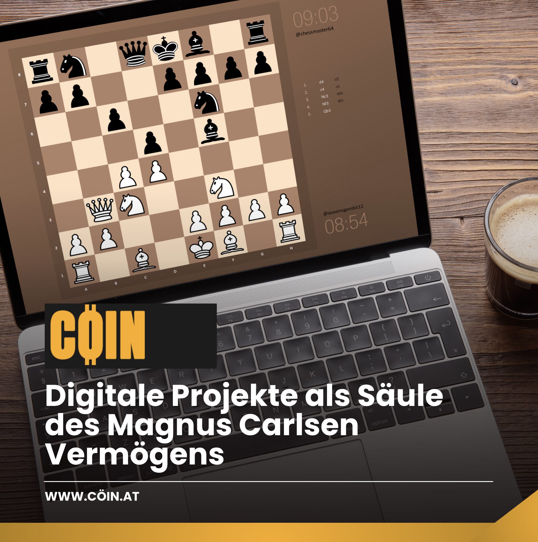 Digitale Projekte als Säule des Magnus Carlsen Vermögens Digitale Projekte als Säule des Magnus Carlsen Vermögens