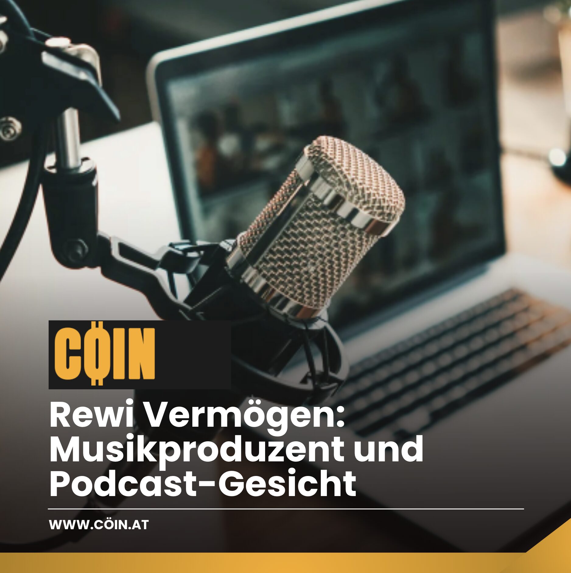 Rewi Vermögen: Musikproduzent und Podcast-Gesicht Rewi Vermögen: Musikproduzent und Podcast-Gesicht