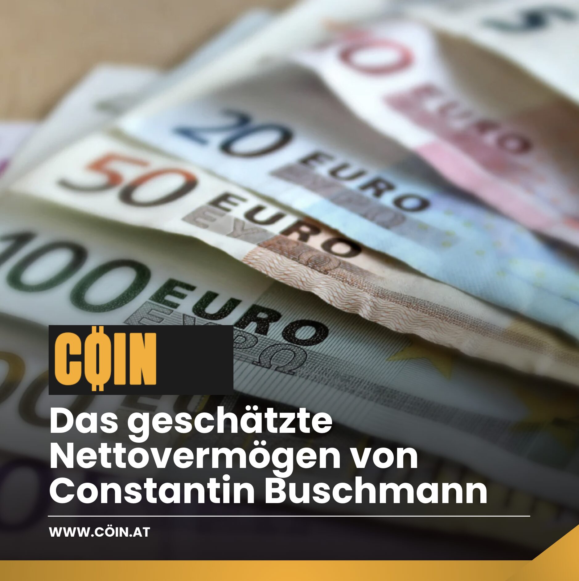 Das geschätzte Nettovermögen von Constantin Buschmann Das geschätzte Nettovermögen von Constantin Buschmann