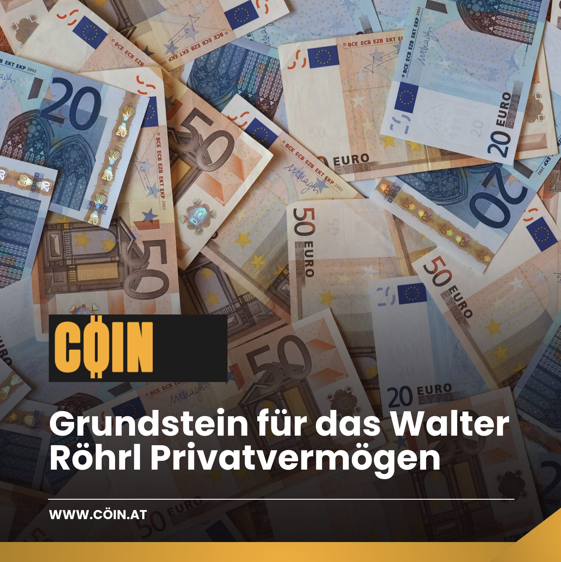 Grundstein für das Walter Röhrl Privatvermögen