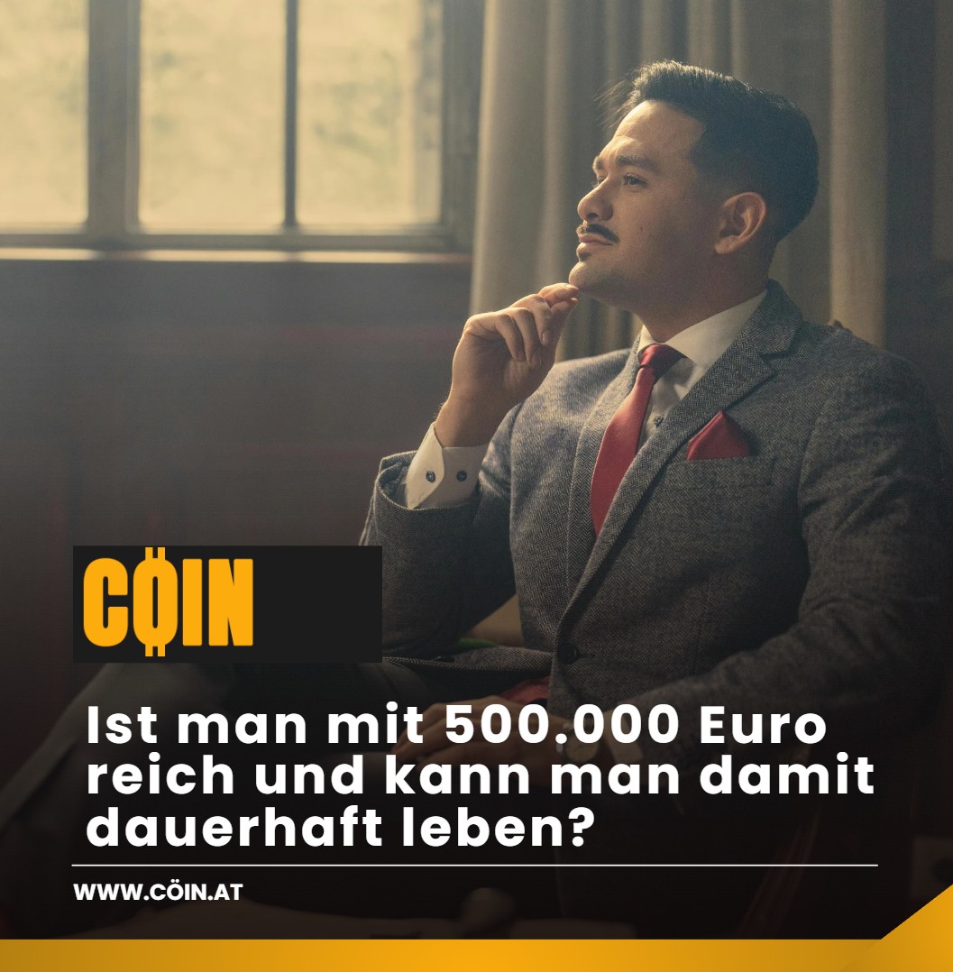 Ist man mit 500.000 Euro reich und kann man damit dauerhaft leben Ist man mit 500.000 Euro reich und kann man damit dauerhaft leben