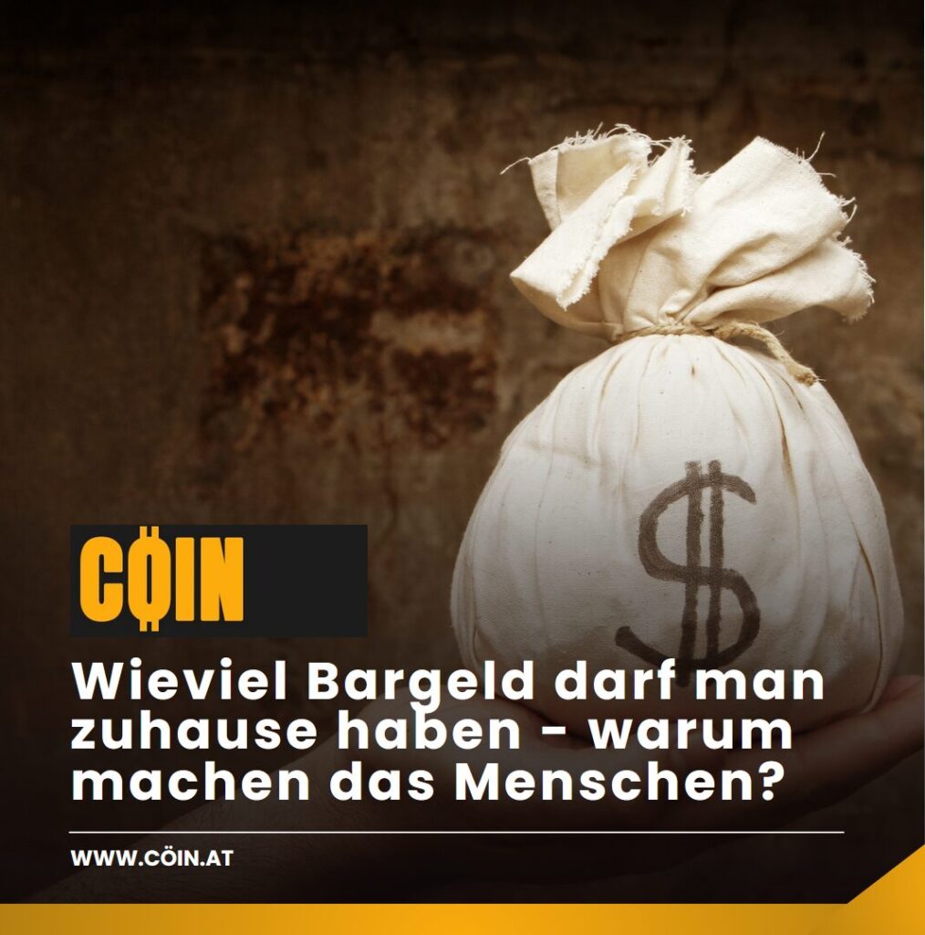 Wieviel Bargeld darf man zuhause haben - warum machen das Menschen? Wieviel Bargeld darf man zuhause haben - warum machen das Menschen?